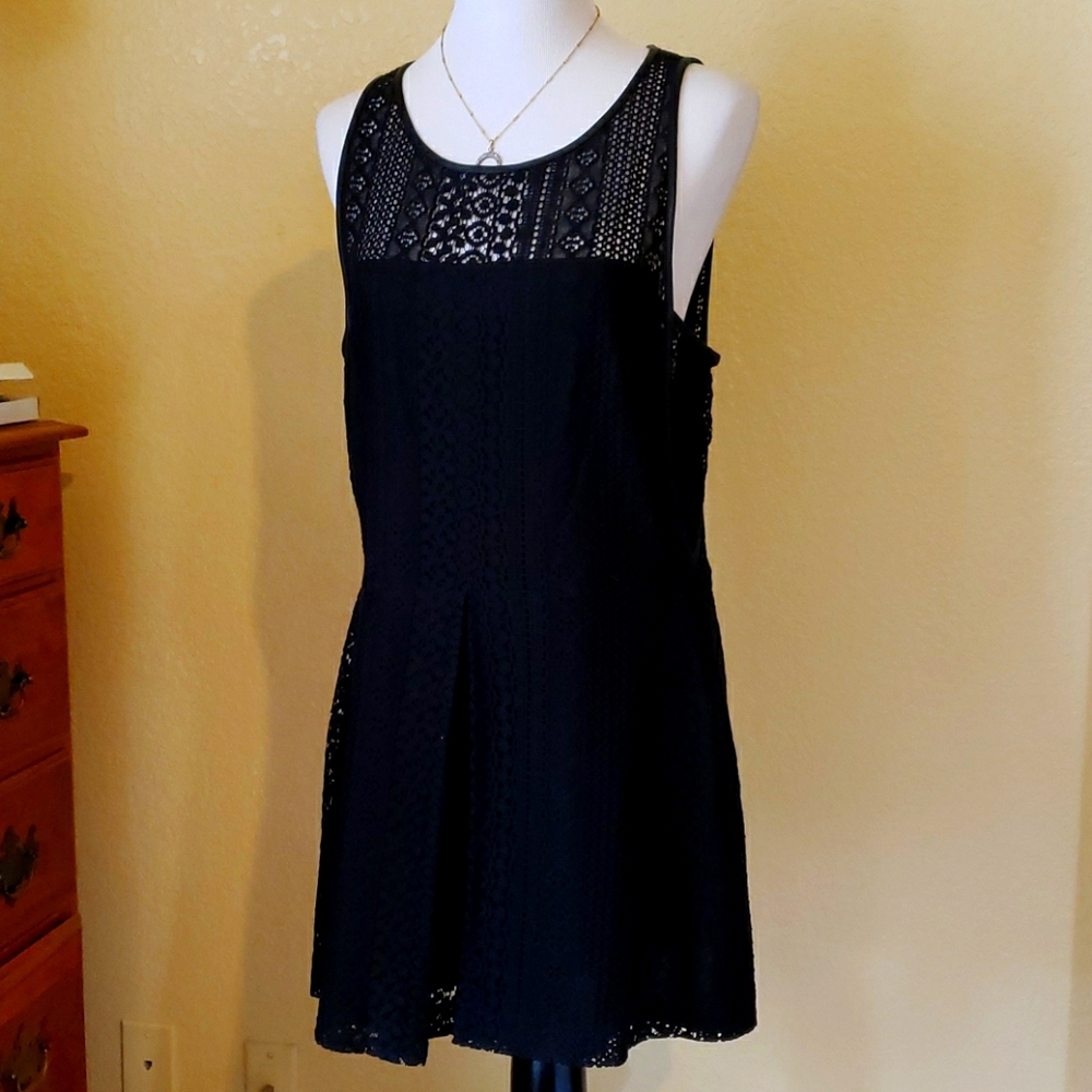 Rebecca Minkoff LACE LINED JUMPER/CULOTTE